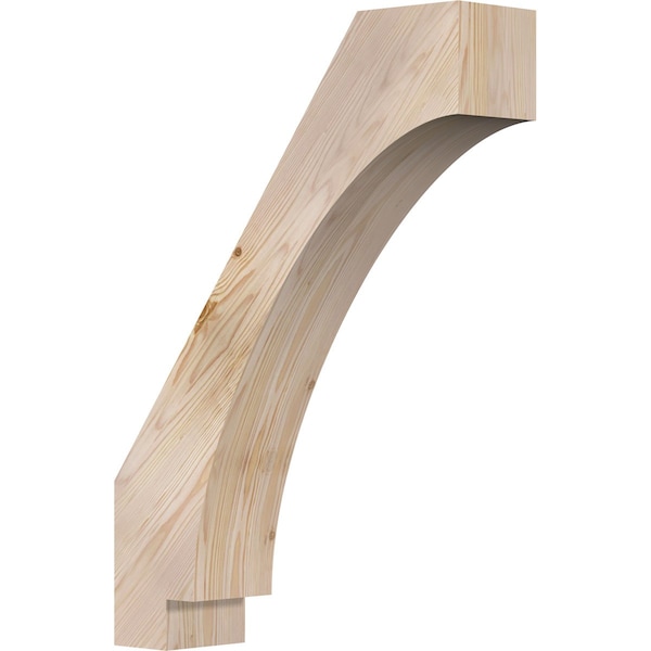 Ekena Millwork 5 1/2"W x 22"D x 30"H Imperial Smooth Knee Brace, Douglas Fir BRC06X22X30IMP00SDF - main
